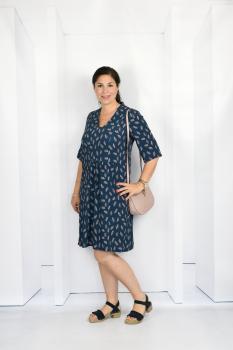 Nähbeispiel Tunika/Kleid Mariluna lillesol women Nr. 42